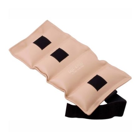 Fabrication Enterprises Cuff Deluxe Wrist and Ankle Weight, 15 lb., Tan 225630